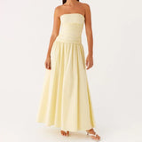 Joséphine Strapless Floor-Length Dress