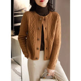 Claire Cable Knit Cardigan