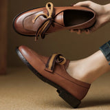 Lacceti Classic Women's Leather Loafers