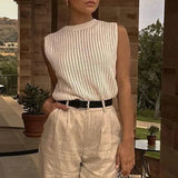 Amalfi Hollow Knit Tank