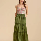 Lorette Meadow Maxi Skirt