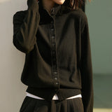 Vercelli Cashmere Button Sweater