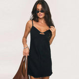 Delilah Cutout Denim Mini