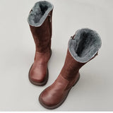 Aubrey Shearling Riding Boots