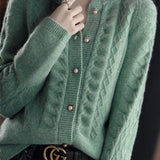 New London Pearl Button Cardigan
