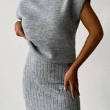 Maratea Coastal Rib Sleeveless Set