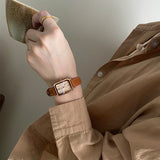Delmere Leather Strap Watch