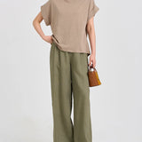 The Rolled Cuff Oversized Tee