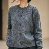 Chunky-Knit Alpaca-Blend cardigan