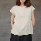 Linnea Linen Oversized Tee