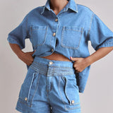 Marais 100% Cotton Denim Set