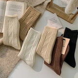 Céleste Cable Cashmere Sock