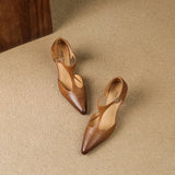 Verena Genuine Italian Leather Heels