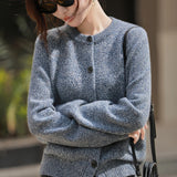 Chunky-Knit Alpaca-Blend cardigan