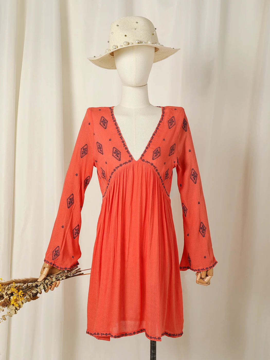 The Diamond Embroidered Tunic