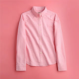 Pastel Oxford Elegant Blouses