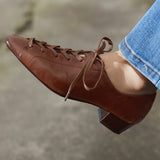 Alina Vintage Lace Oxfords