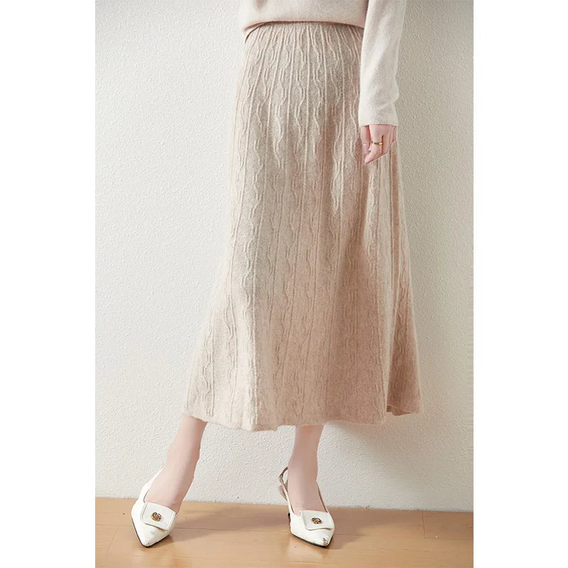 Elowen Merino Knit Skirt