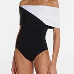 Cannes Off-Shoulder Monokini — Swimwear