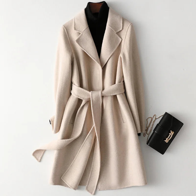 Winter Cinch Woolen Coat