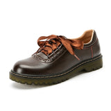 Madison 100% Leather Oxford Shoes