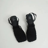 Fallon Mesh Weave Heels