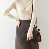 Camilla Merino Wool Midi Skirt