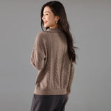 Anouk Quarter-Zip Sweater