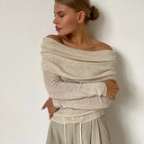 Orvieto Off-Shoulder Knit Top