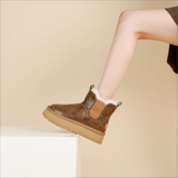 Women's Holmstead Leather Fur Boots