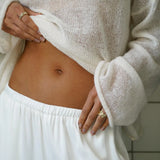 Liora Relaxed Crewneck Sweater