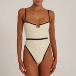 Riviera High-Waist Monokini — Swimwear