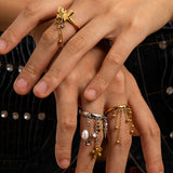 The Starfall Charm Ring