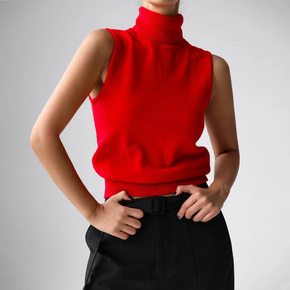 Marenton High-Neck Vest