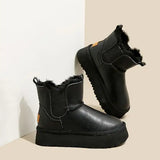 Women's Holmstead Leather Fur Boots