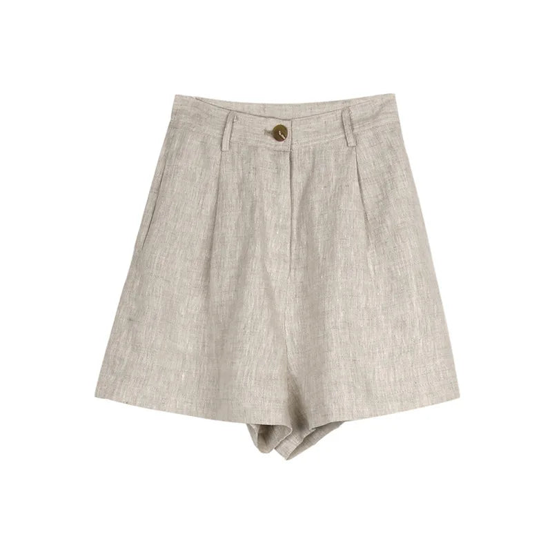 The Tailored Linen Short