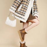 Women's Holmstead Leather Fur Boots