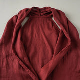Valienne Drape Linen Vest