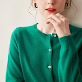Ashford Cashmere Crew Cardigan