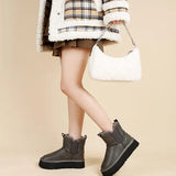 Women's Holmstead Leather Fur Boots
