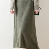 Executive Wool Skirt