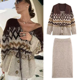 Élodie Jacquard Knit Set