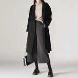 Autumn Woolen Wide Leg Pants