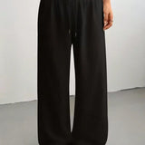 Women's Wide Leg Jogger Pants Drawstring Loose Fit