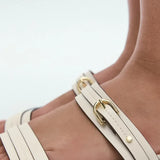Maribel Twin Strap Flats
