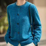 Chunky-Knit Alpaca-Blend cardigan