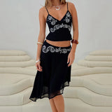 The Garden Mesh Two-Piece Set