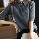 Madison Polo Wool Sweater