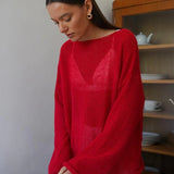 Liora Relaxed Crewneck Sweater