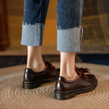 Madison 100% Leather Oxford Shoes